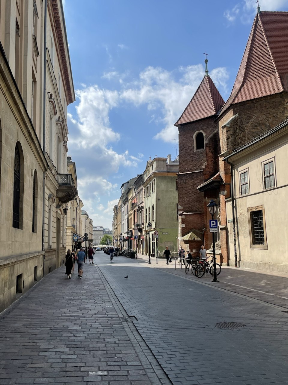 Ulica w Krakowie